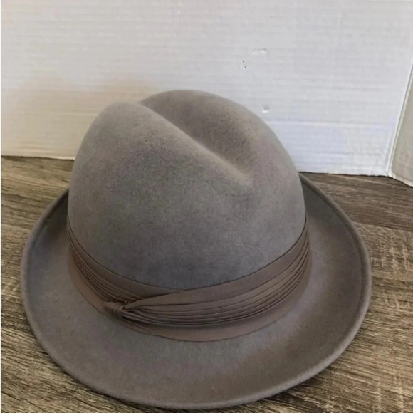 Vintage  Wool Fedora - Picture 1 of 10